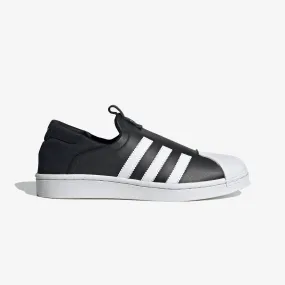Adidas Originals | SUPERSTAR SLIP-ON  { CORE BLACK/CLOUD WHITE