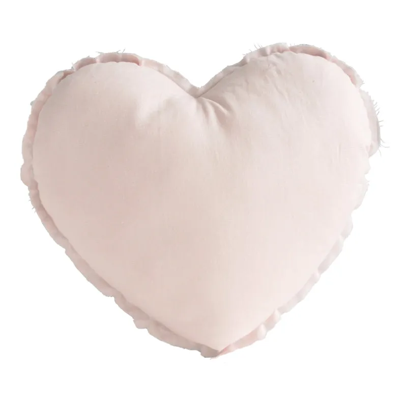 Alimrose - Heart Cushion - Pink