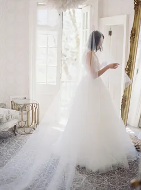 AMELIE | Bridal Veil with Blusher