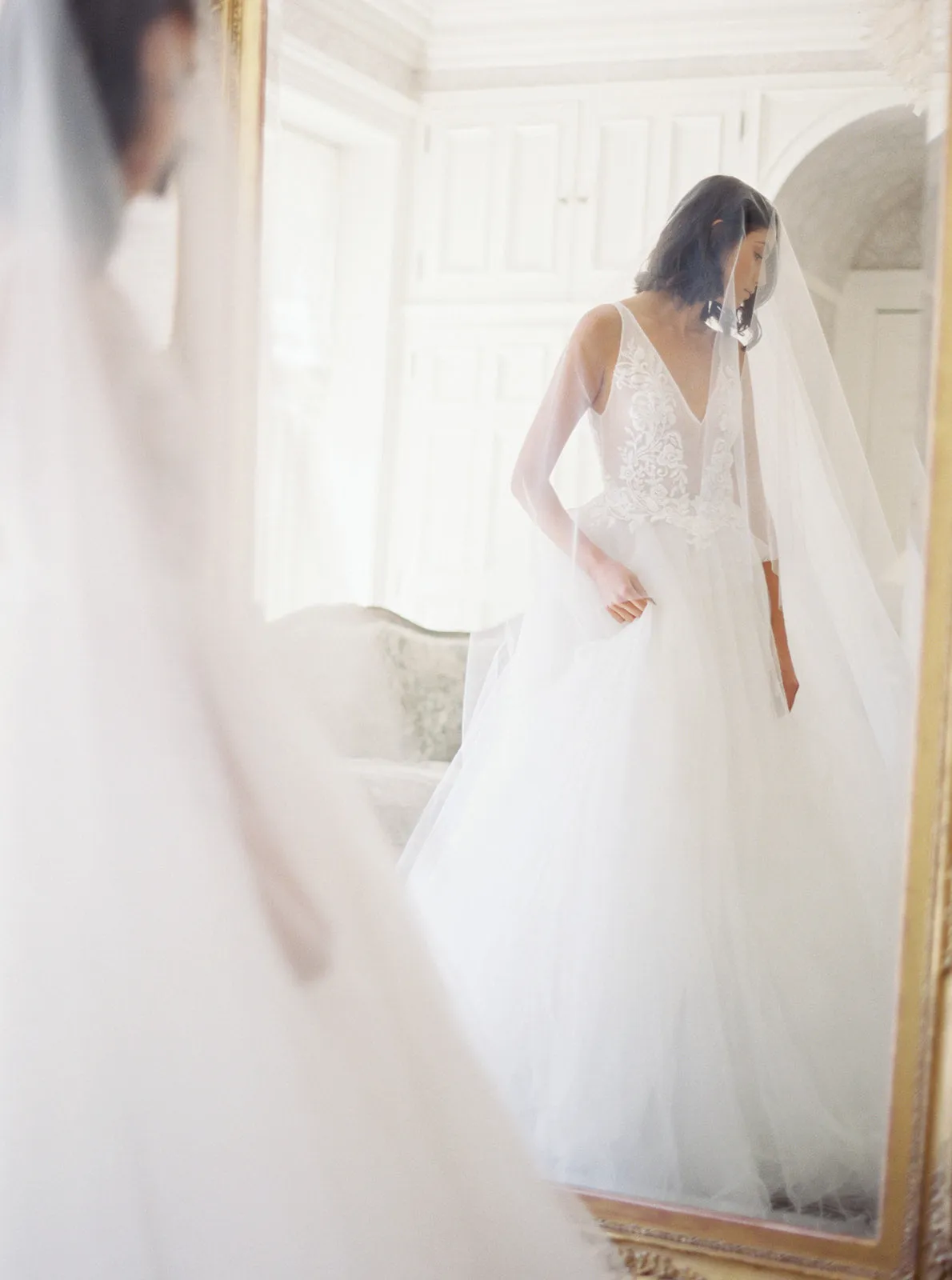 AMELIE | Bridal Veil with Blusher