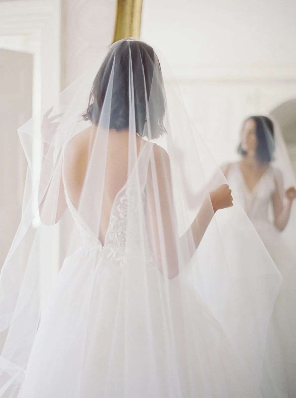 AMELIE | Bridal Veil with Blusher