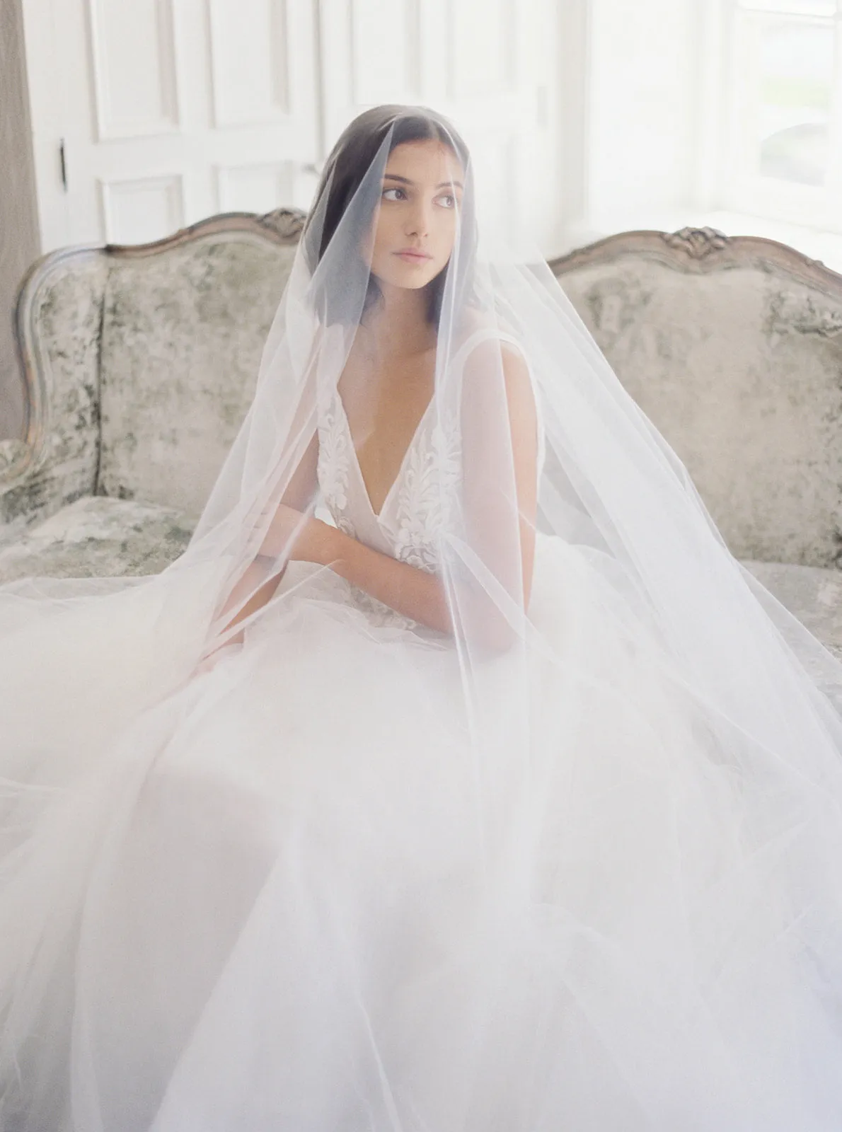 AMELIE | Bridal Veil with Blusher