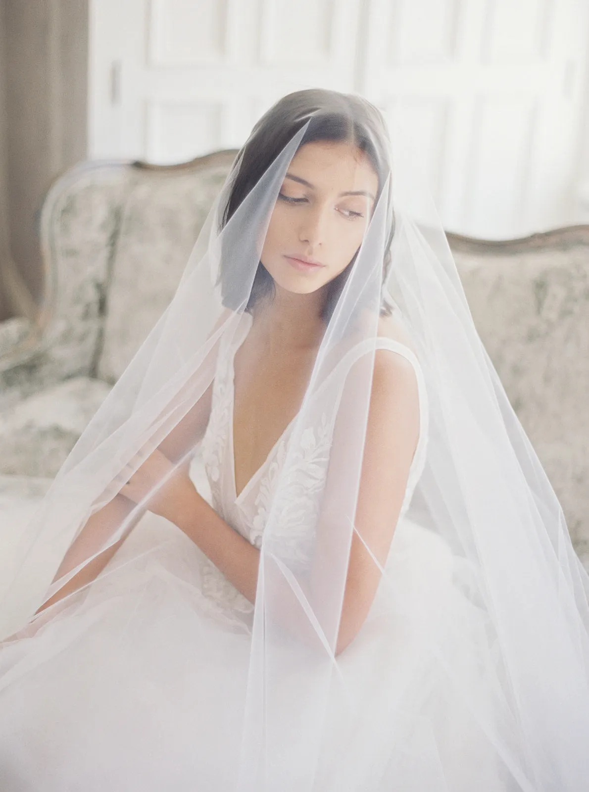 AMELIE | Bridal Veil with Blusher