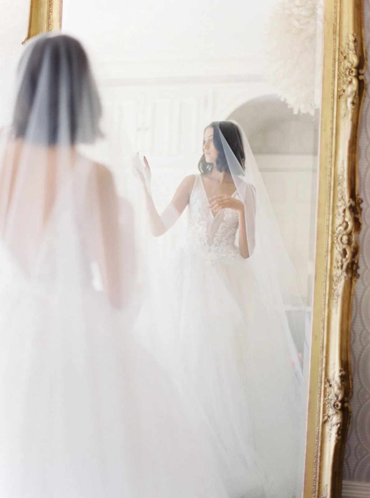 AMELIE | Bridal Veil with Blusher