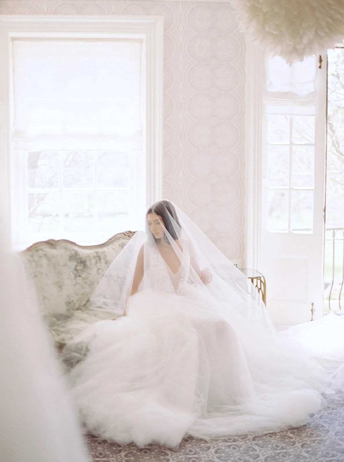 AMELIE | Bridal Veil with Blusher