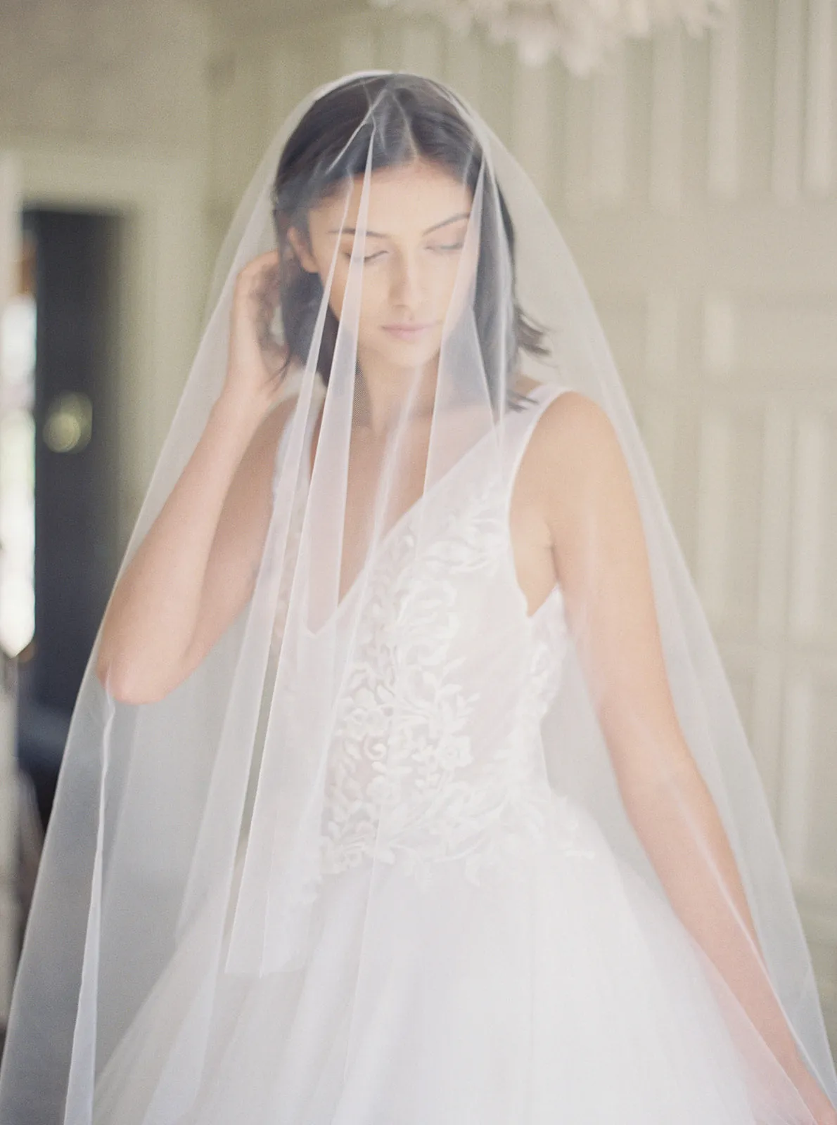 AMELIE | Bridal Veil with Blusher