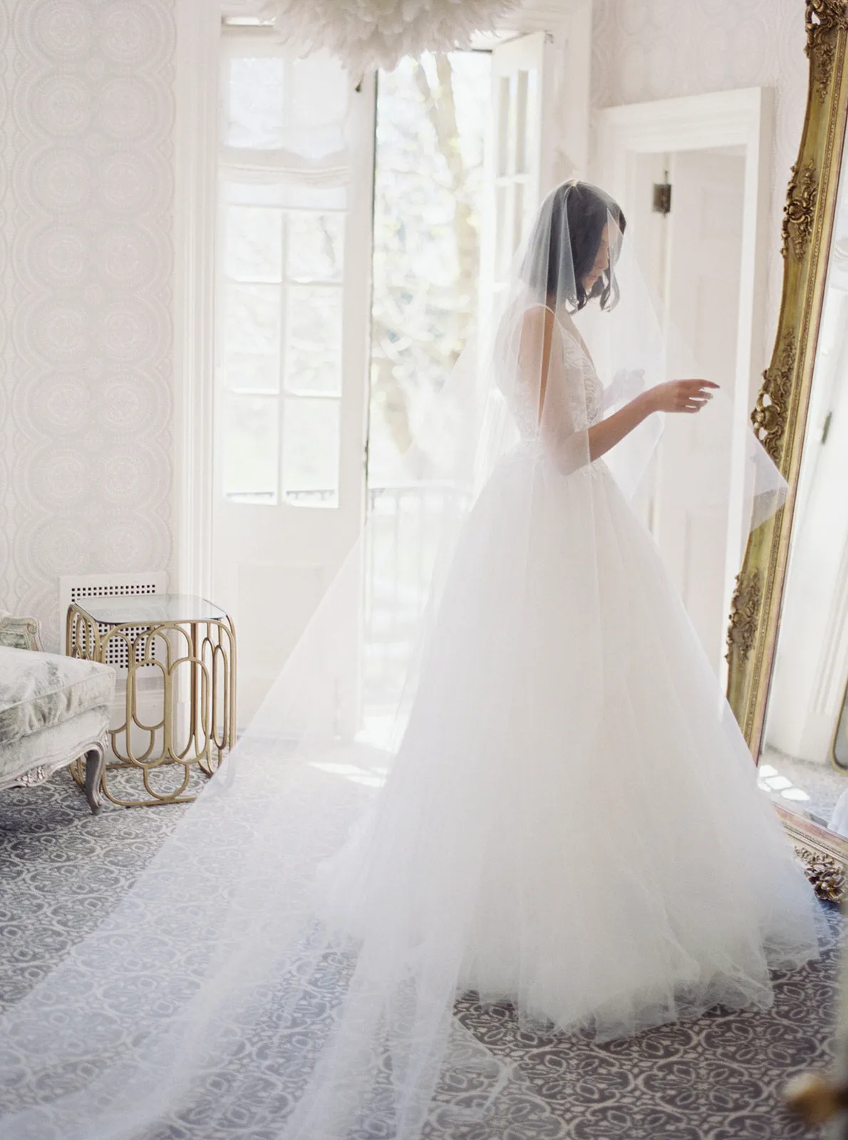 AMELIE | Bridal Veil with Blusher