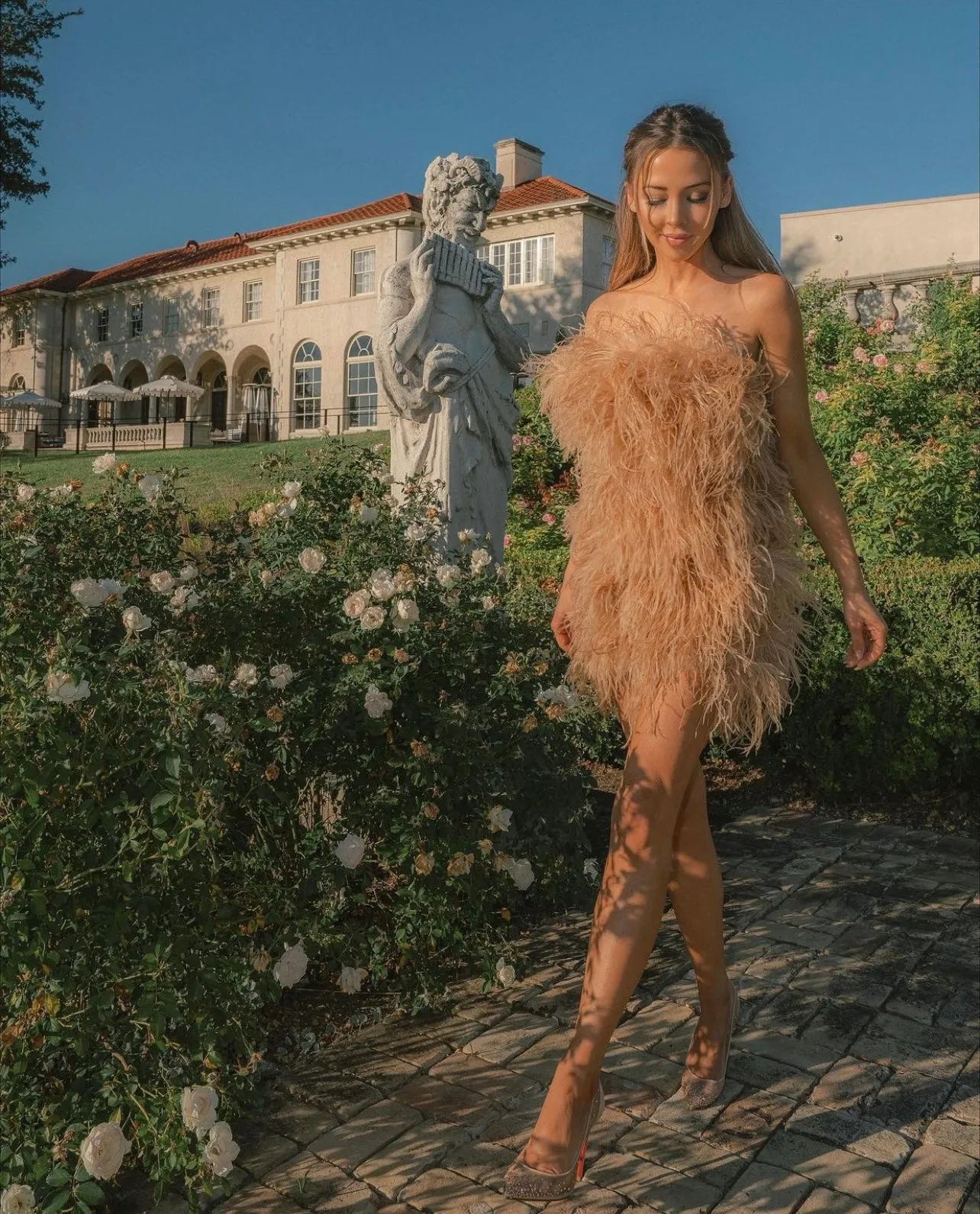 ANDRE DRESS CHAMPAGNE