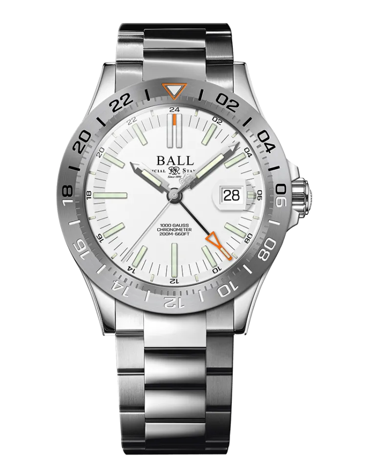Ball Engineer III Outlier GMT (40mm) COSC DG9000B-S1C-WH