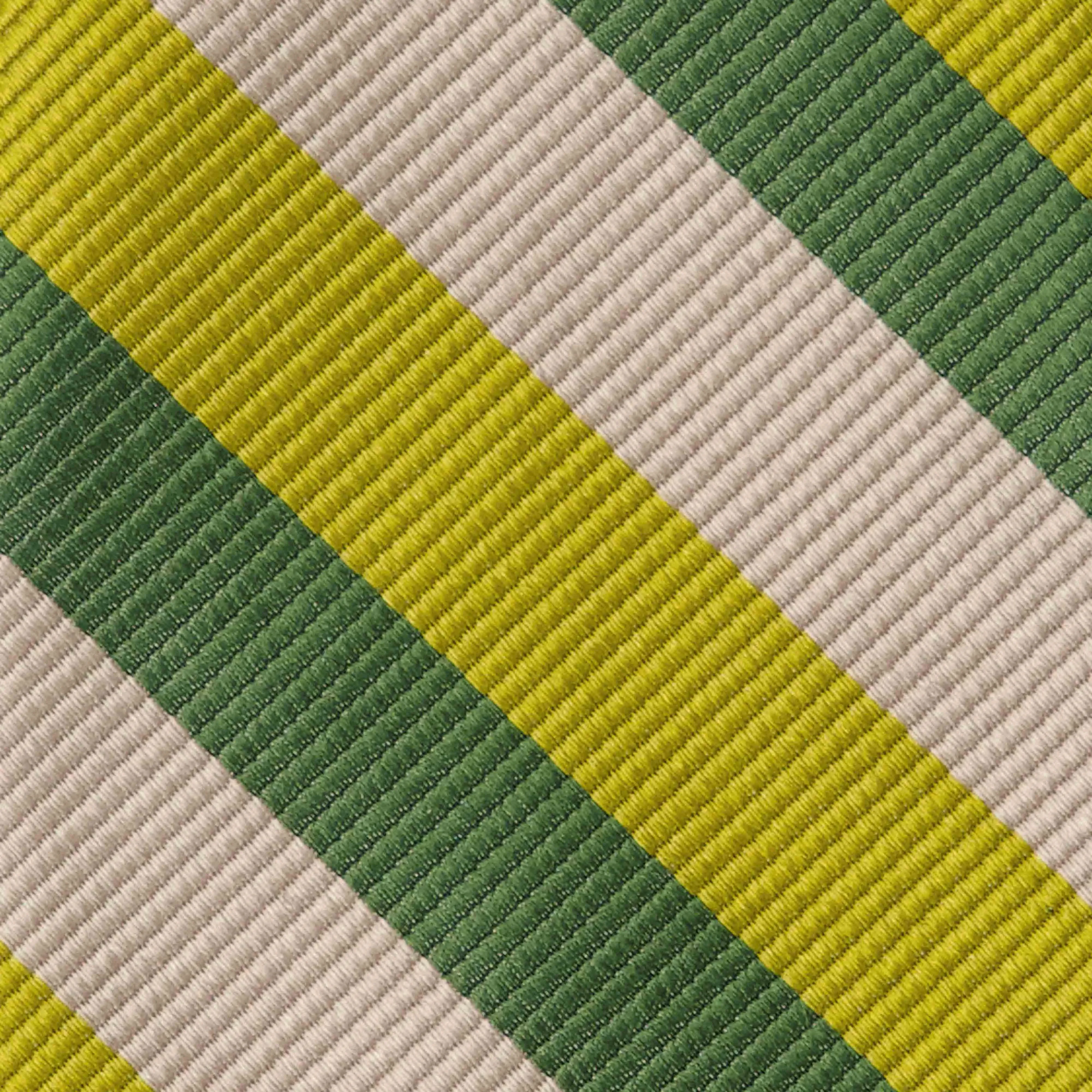 Belmont Stripe Champagne Bow Tie