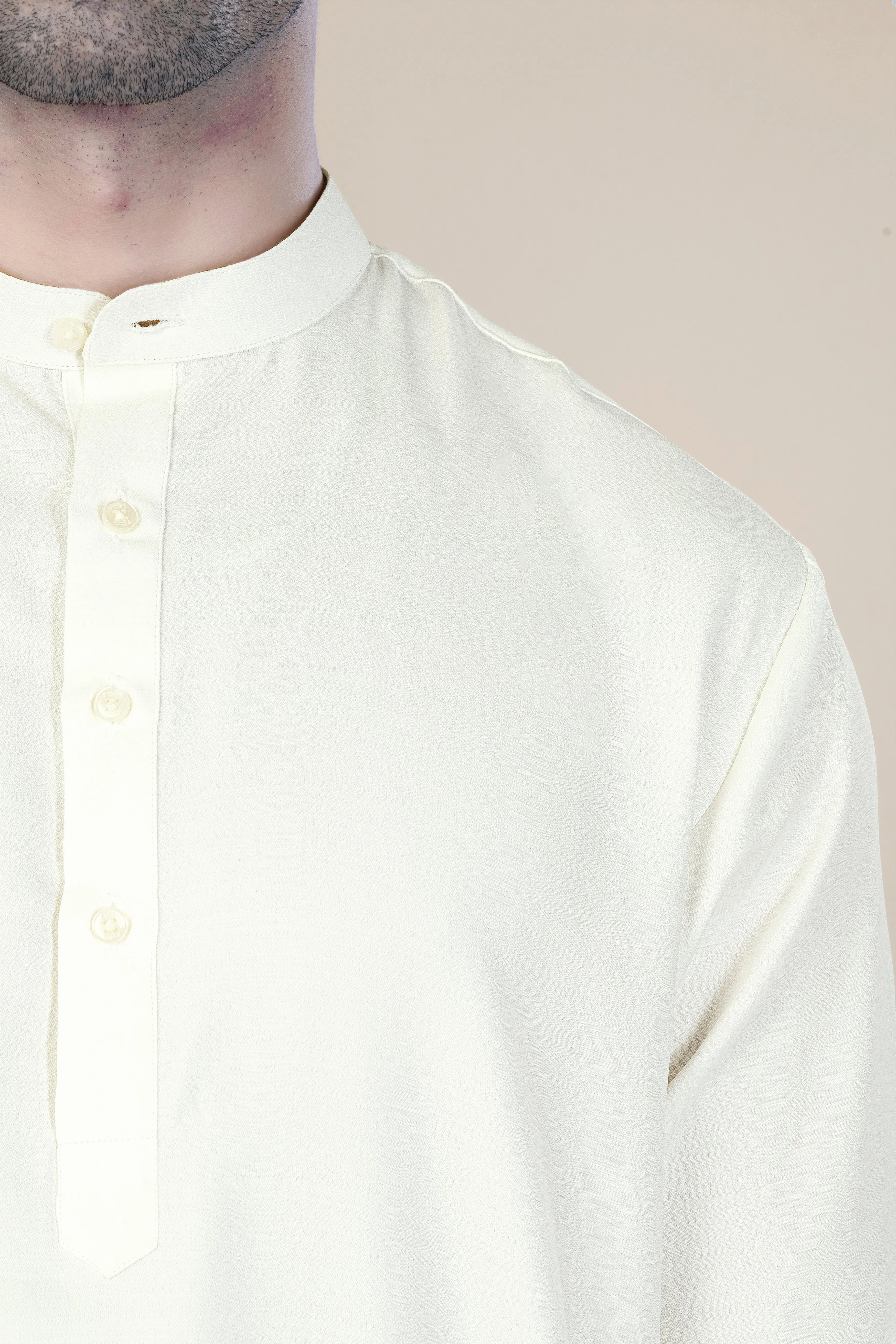 Bisque Beige Kurta