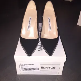 Black Patent Manolo Blahnik Pumps