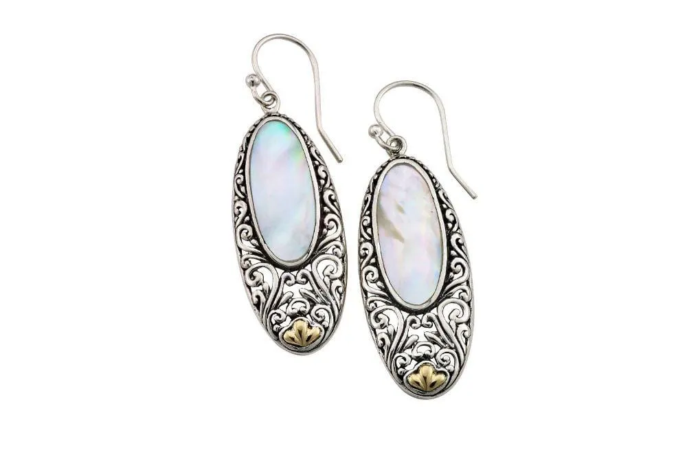 Bliss Earrings- Mother Of Pearl