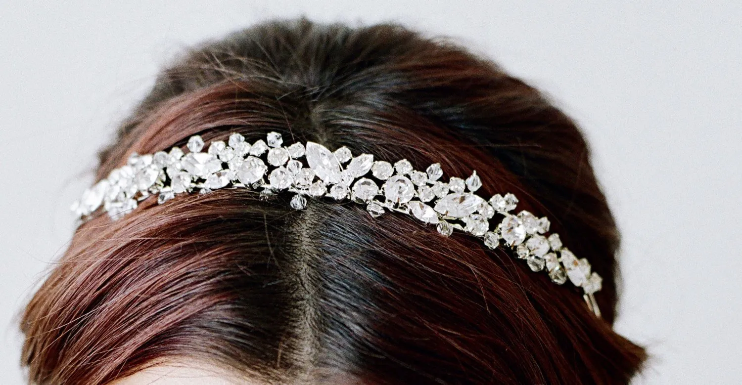 BRIDGET Bridal Headband Tiara