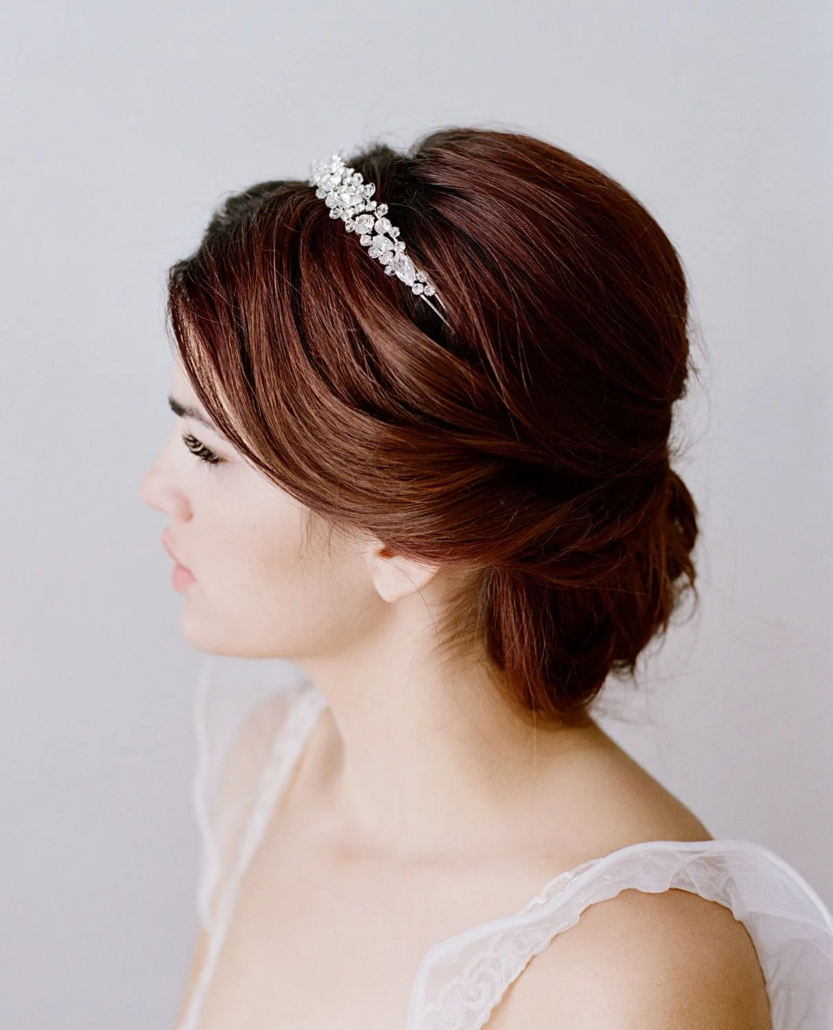 BRIDGET Bridal Headband Tiara