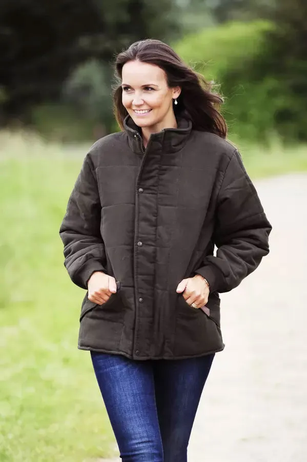 Bronte Quilted Moleskin Jacket