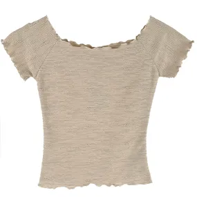 Brown Rice Crepado Ballet Top