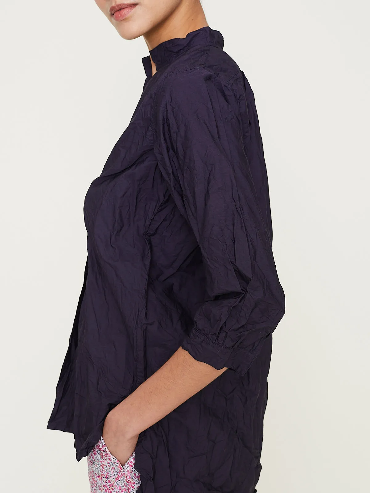 Camicia Shirt Kora Lavata in Dark Blue