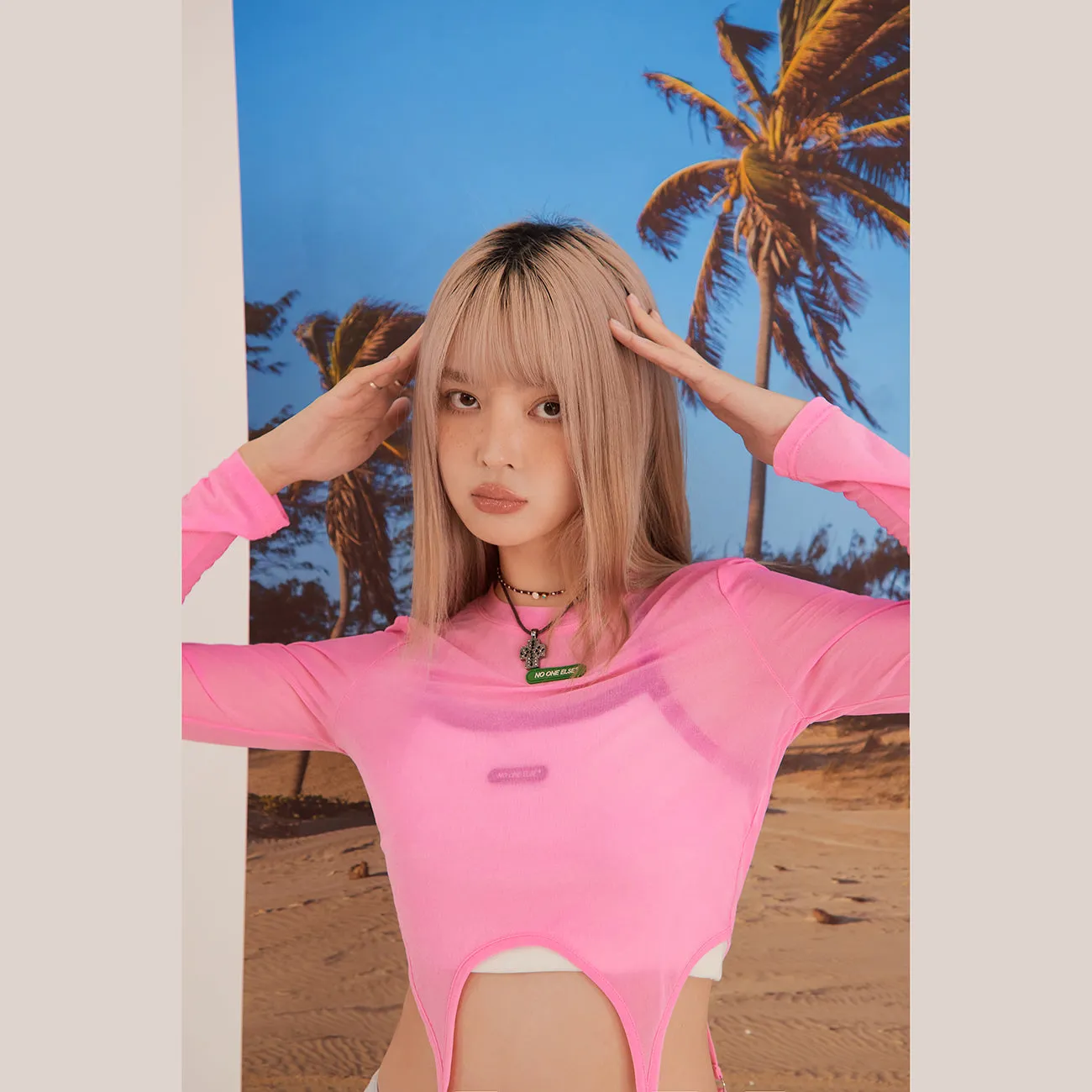 Candy Crop Wrap Garter T-Shirt