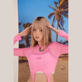 Candy Crop Wrap Garter T-Shirt