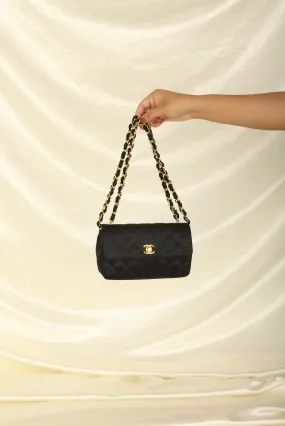 Chanel 1989 Satin Mini Flap