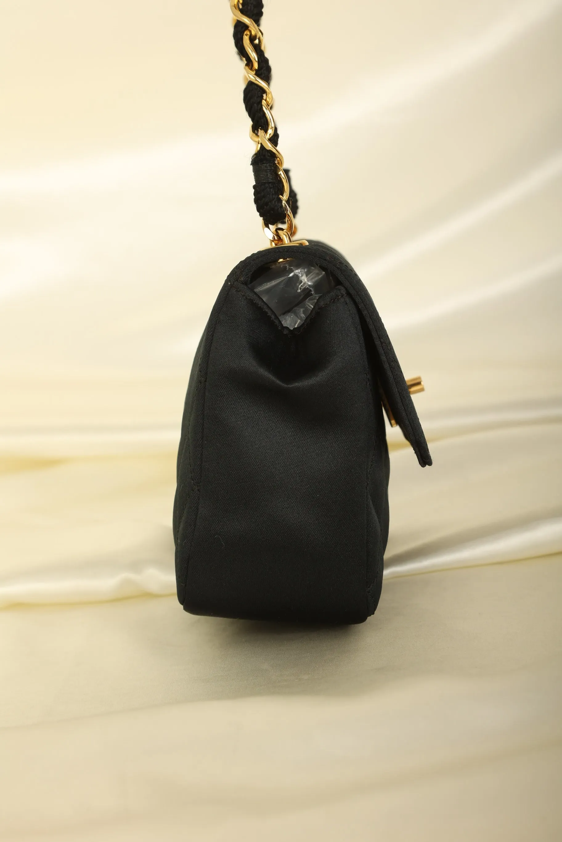 Chanel 1989 Satin Mini Flap
