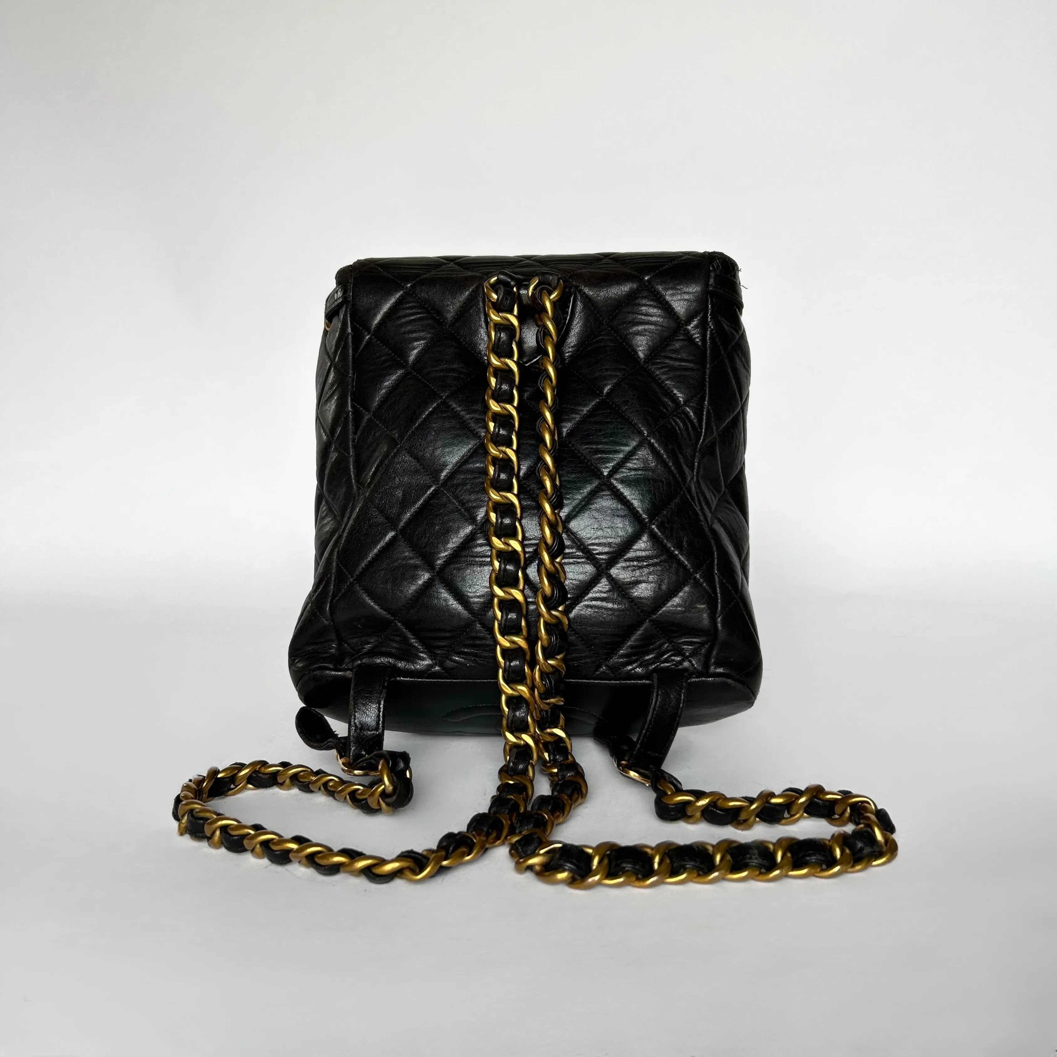 Chanel Duma Backpack Patent Leather
