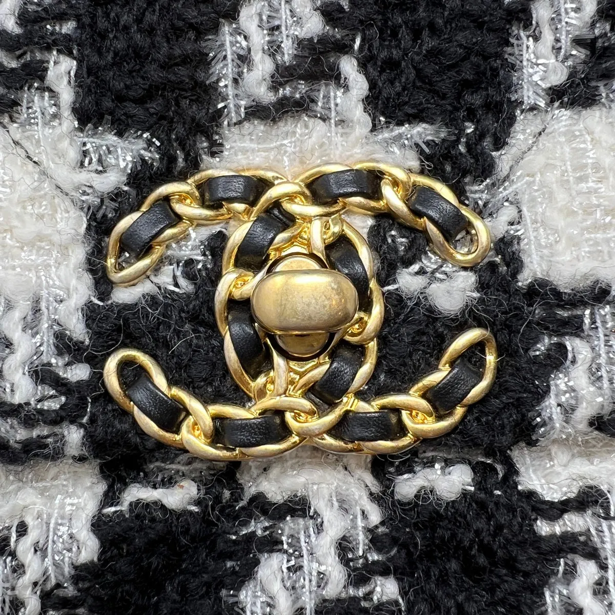 Chanel Large Tweed 19 Flap Bag