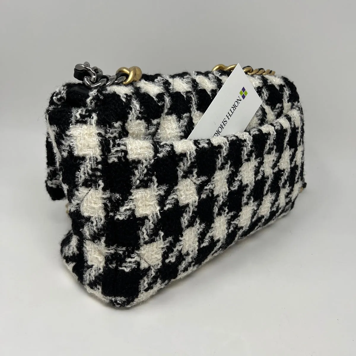 Chanel Large Tweed 19 Flap Bag