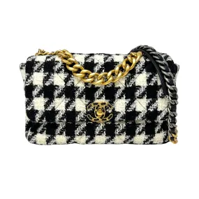 Chanel Large Tweed 19 Flap Bag