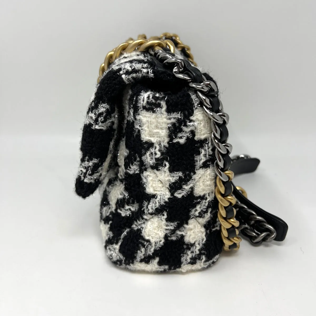 Chanel Large Tweed 19 Flap Bag
