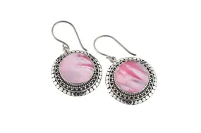 Corona Earrings- Pink Mother Of Pearl
