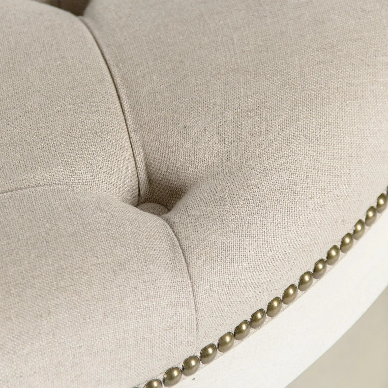 Cosmo Tufted Round Ottoman