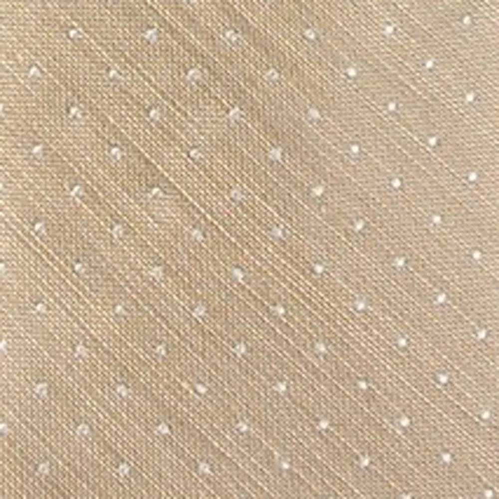 Destination Dots Champagne Tie