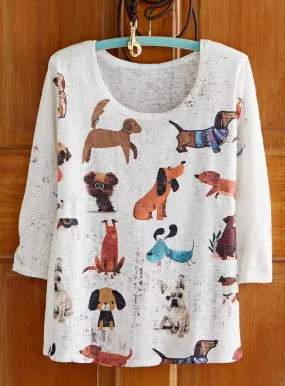 Dog Days Illustrated Top