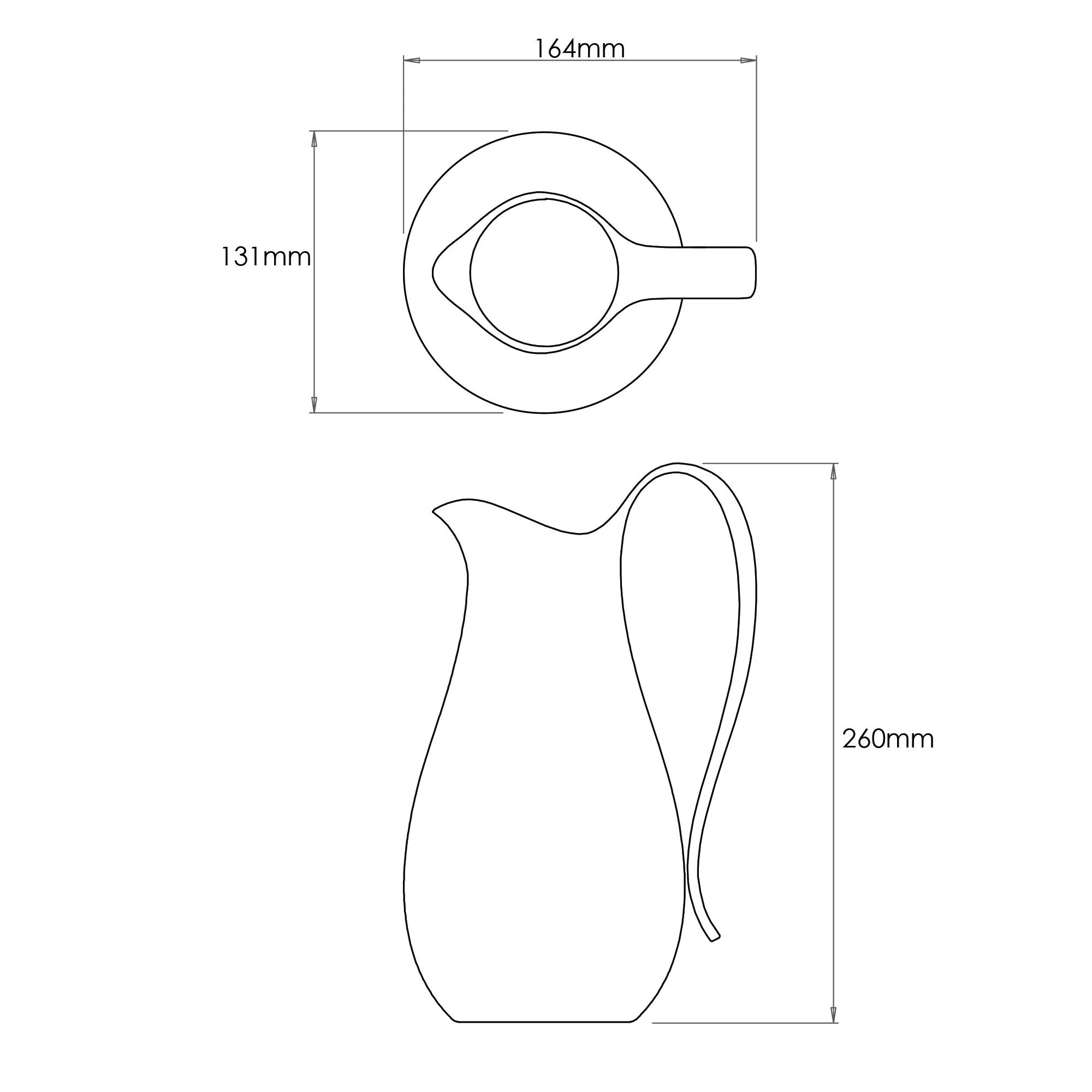 Drift Pitcher, 2 Litre