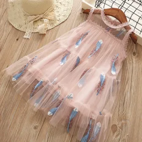 Farrah Feather Dress