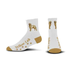 FBF Yellow Lab Anklet Sock