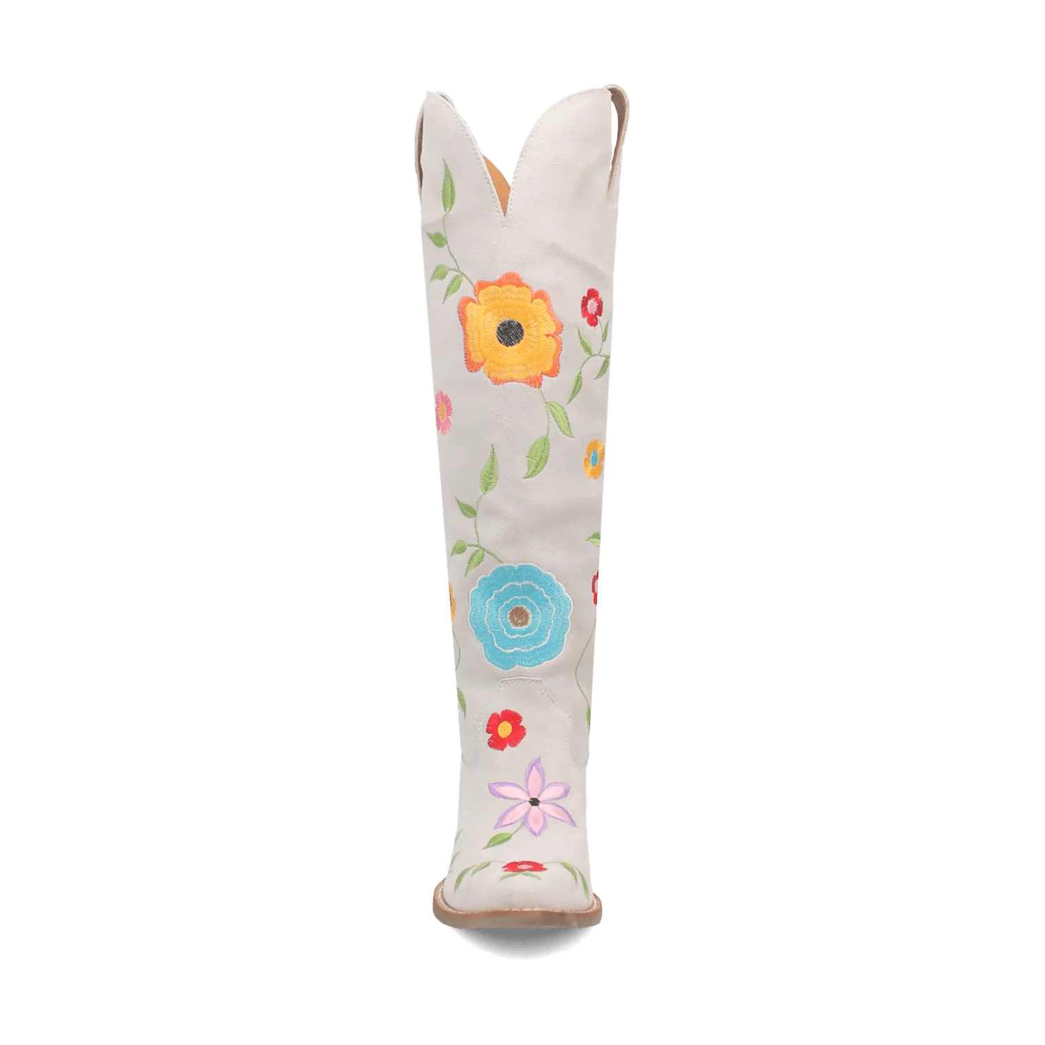 FLOWER POWER SUEDE BOOT