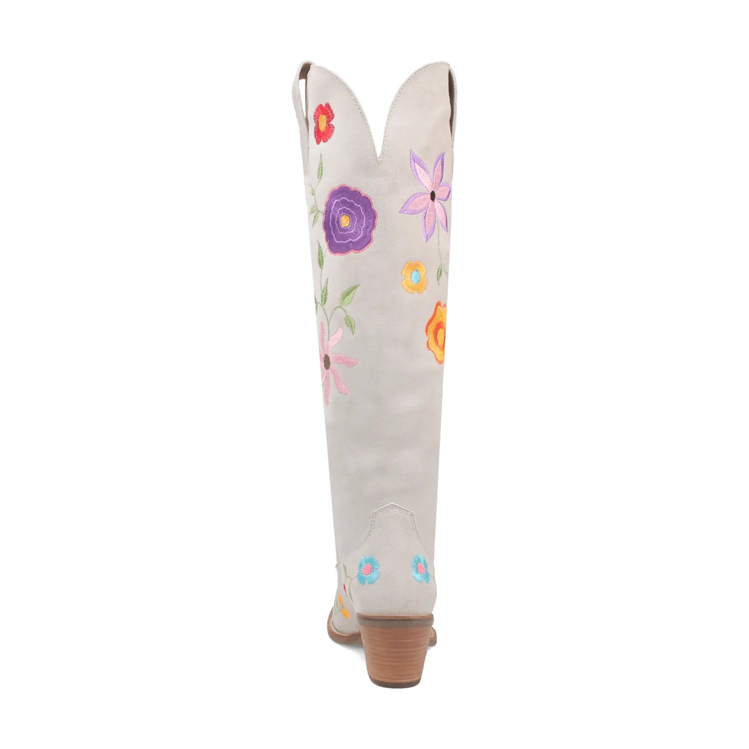 FLOWER POWER SUEDE BOOT