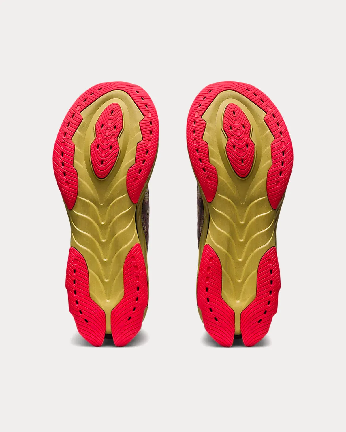 Gel-Kinsei Blast LE 2 Olive Oil / Electric Red Running Shoes