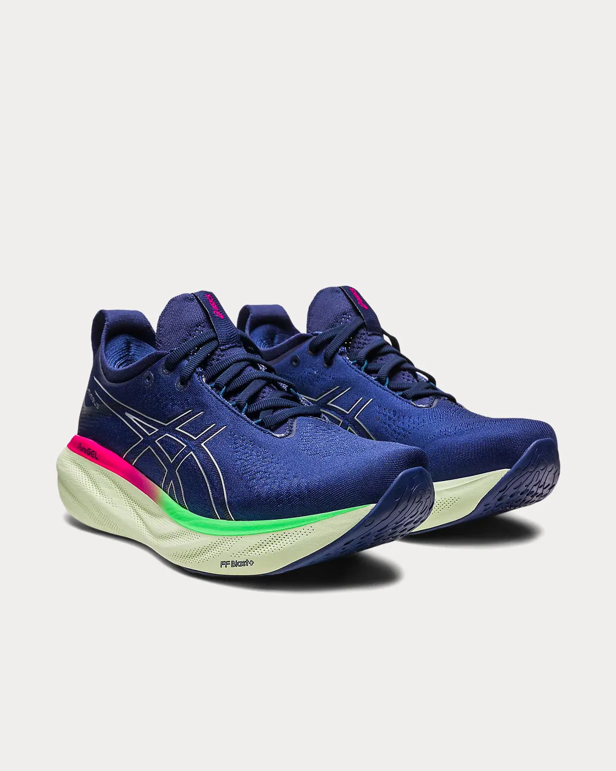 Gel-Nimbus 25 Indigo Blue / Pure Silver Running Shoes