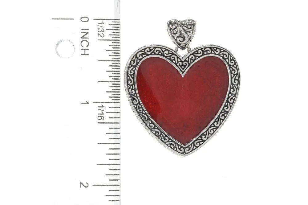 Heart Reef Pendant- Mother Of Pearl