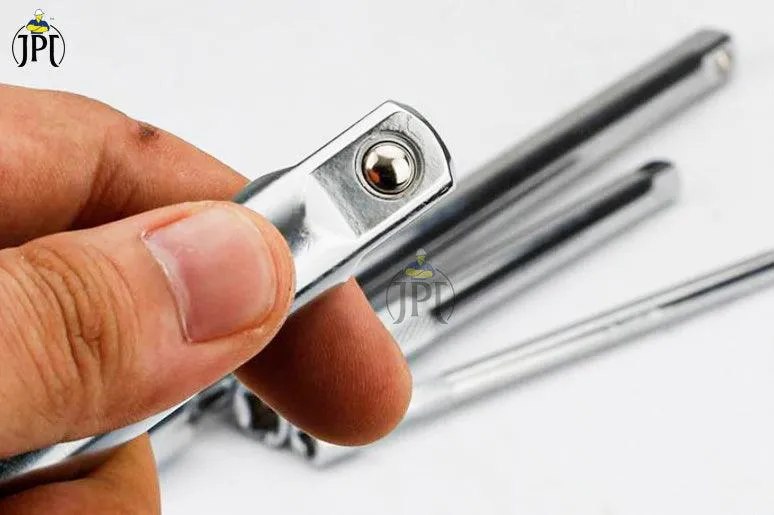 JPT 3 Pcs Socket Handle, Square Drive T Handle & L Socket Handle Set for 1/2" Drive Sockets