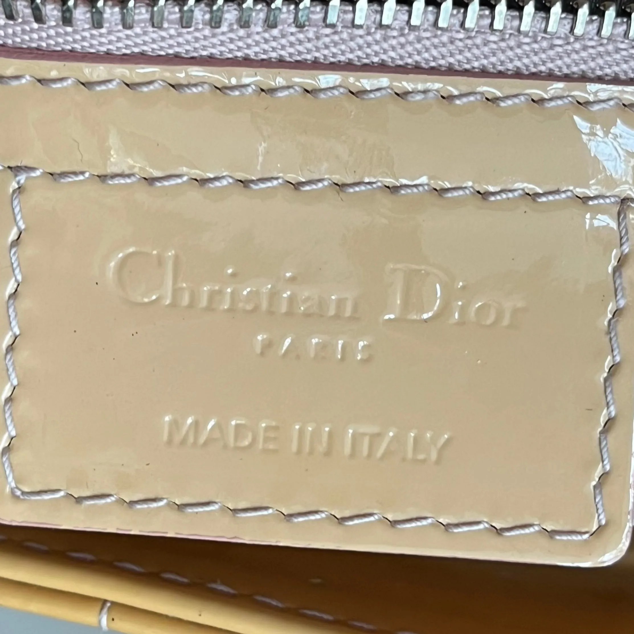 Lady Dior Bag Medium, Patent Leather