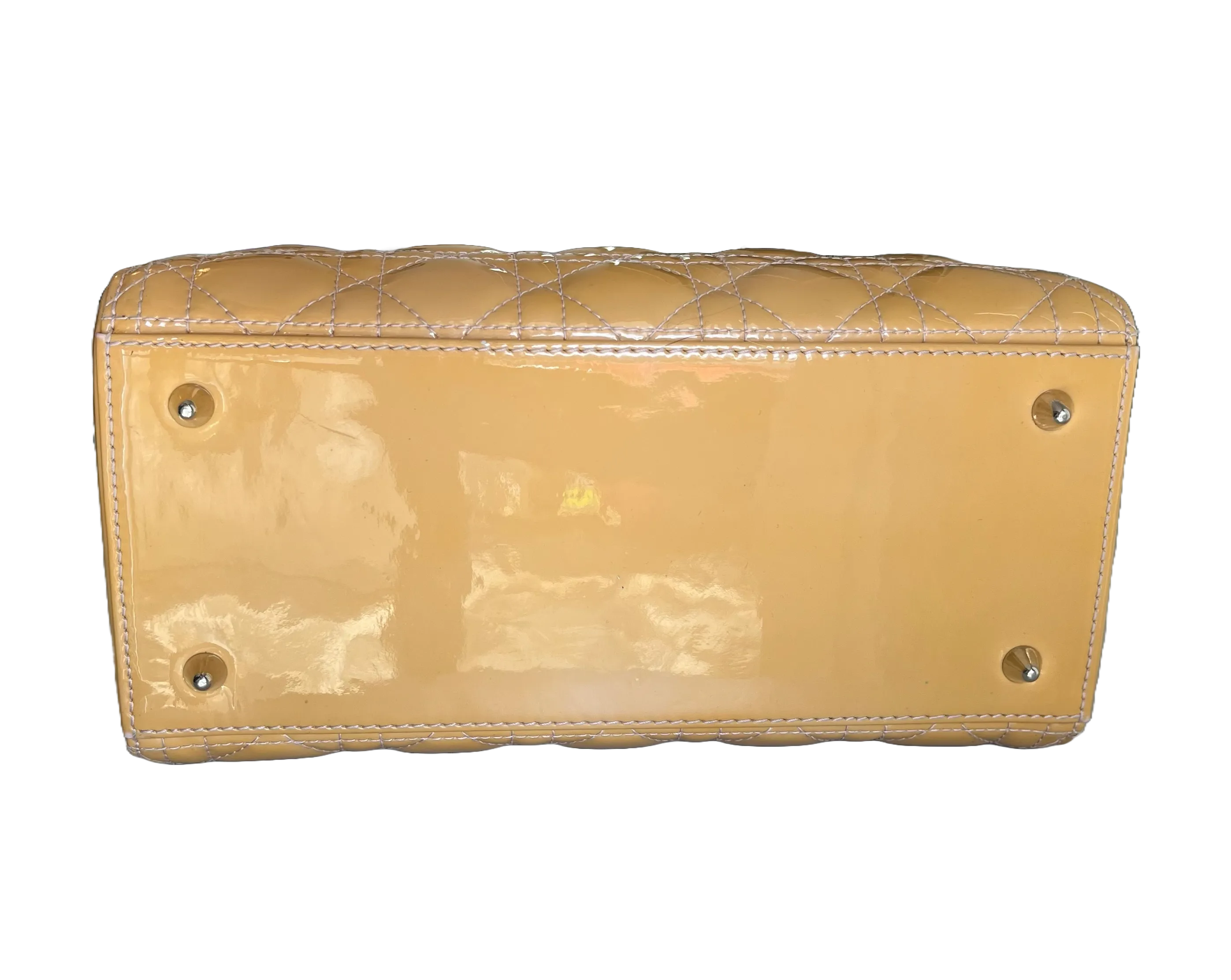 Lady Dior Bag Medium, Patent Leather