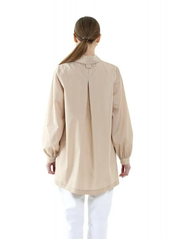 LORA DOUBLE CHEST POCKET FASHION TOP - 5