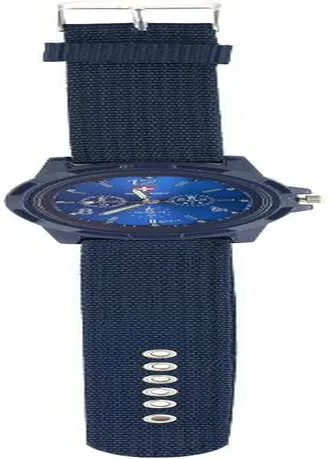 Men Military Wrist Watch, Electronic Analog Sport Fashion Casual Nylon Strap Wristwatch(Blue) Watch Men Mens Watch Cheap One