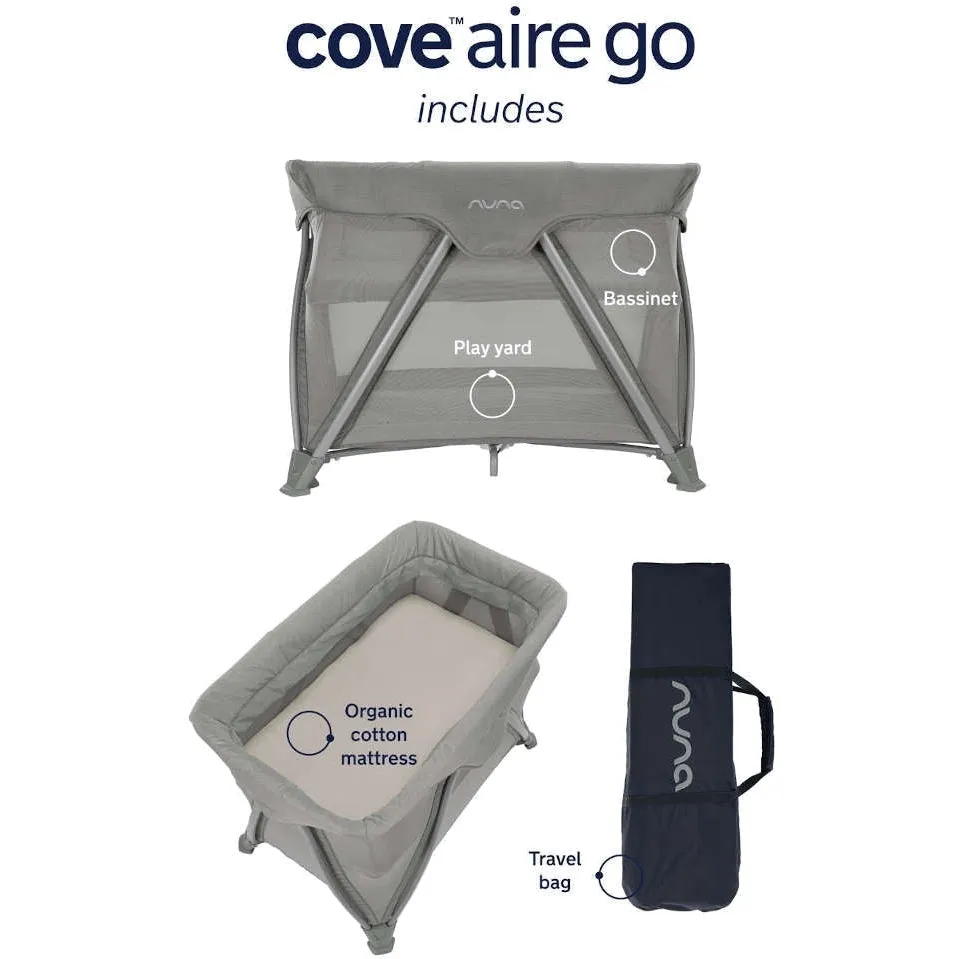 Nuna Cove Aire Go Playard   Bassinet