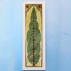 Pattachitra Sage Tussar Painting